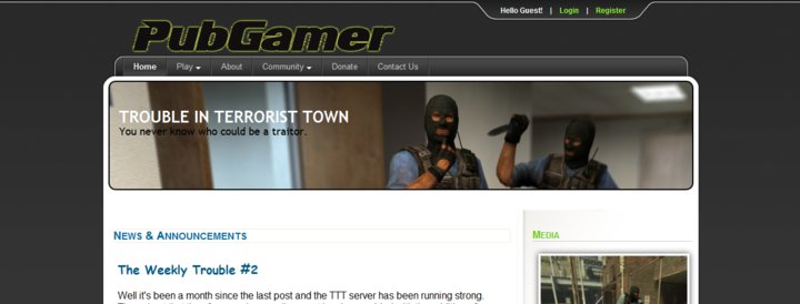 Trouble in Terrorist Town server